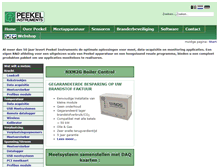 Tablet Screenshot of peekel.be